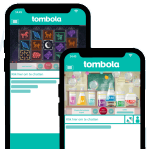 tombola spelletjes op de smartphone
